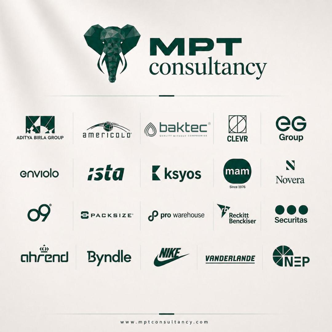 Logo's van organisaties waarmee MPT Consultancy samenwerkt