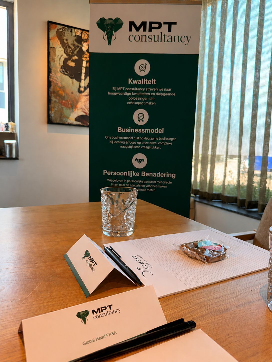 MPT Consultancy op locatie bij een opdrachtgever